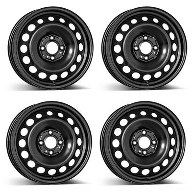 4 Stahlfelgen Alcar 4001 5.0Jx15 ET38 4x100 für Renault Twingo