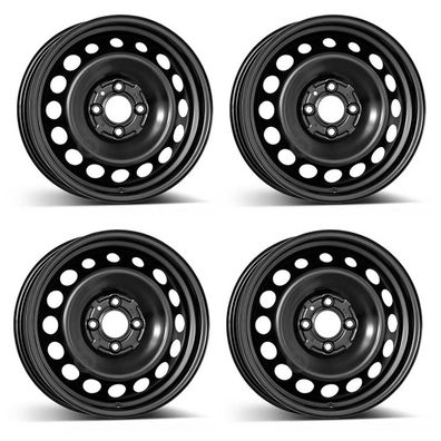 4 Stahlfelgen Alcar 4002 5.5Jx15 ET36 4x100 für Renault Twingo