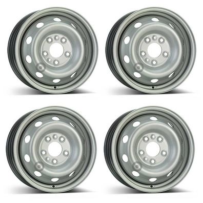 4 Stahlfelgen Alcar 4012 6.0Jx15 ET68 5x118 für Fiat Ducato