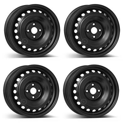 4 Stahlfelgen Alcar 4065 6.0Jx15 ET46 4x100 für Kia Rio Stonic