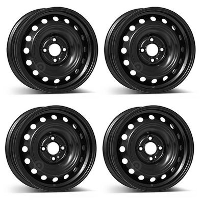 4 Stahlfelgen Alcar 4444 6.0Jx15 ET31 4x100 für Renault Clio