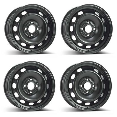 4 Stahlfelgen Alcar 5005 6.0Jx15 ET37,5 4x108 für Ford Tourneo Courier Transit