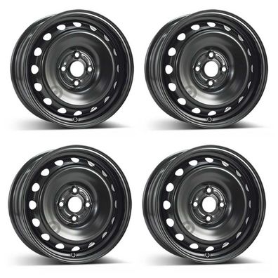 4 Stahlfelgen Alcar 5015 6.0Jx15 ET47 4x100 für Hyundai i20