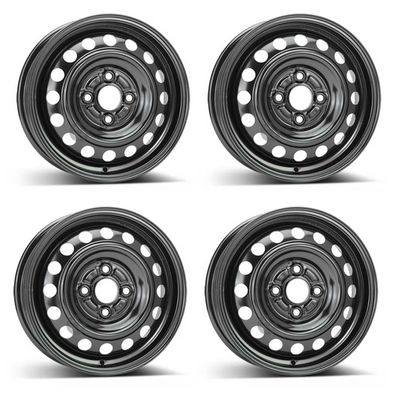 4 Stahlfelgen Alcar 5215 4.5Jx14 ET46 4x100 für Mitsubishi Space Star