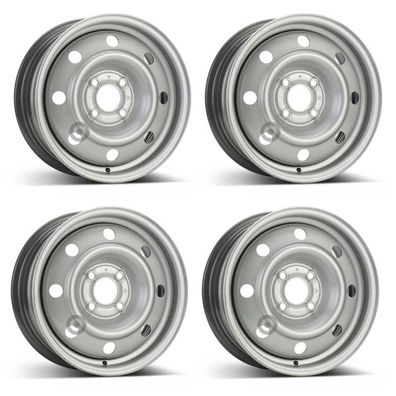 4 Stahlfelgen Alcar 5960 5.5Jx14 ET36 4x100 für Renault Kangoo Van