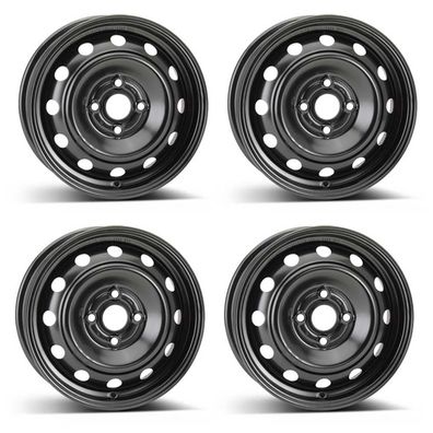 4 Stahlfelgen Alcar 5965 5.0Jx14 ET49 4x100 für Kia Picanto