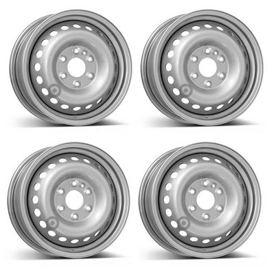 4 Stahlfelgen Alcar 6022 6.5Jx16 ET68 6x125 für Iveco Daily