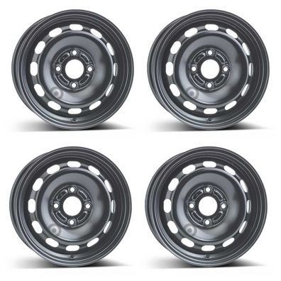 4 Stahlfelgen Alcar 6355 5.5Jx14 ET37,5 4x108 für Ford Fiesta