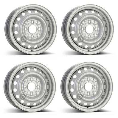 4 Stahlfelgen Alcar 6375 5.5Jx14 ET45 4x114,3 für Nissan NV200