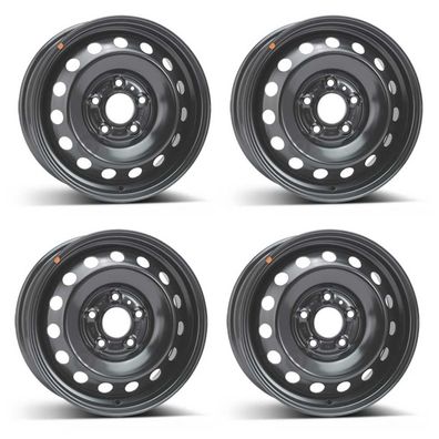 4 Stahlfelgen Alcar 6505 6.0Jx15 ET48 5x114,3 für Kia Venga