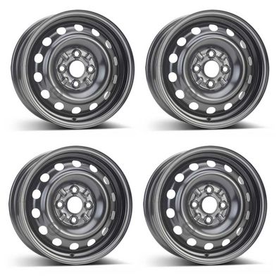 4 Stahlfelgen Alcar 6545 5.5Jx14 ET45 4x100 für Mazda 323