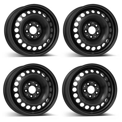 4 Stahlfelgen Alcar 6552 6.5Jx16 ET38 5x112 für Mercedes Benz C