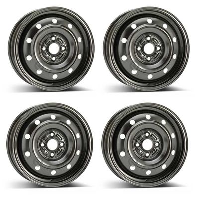 4 Stahlfelgen Alcar 6735 5.0Jx15 ET40 4x100 für Suzuki Swift