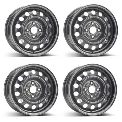 4 Stahlfelgen Alcar 6745 5.5Jx14 ET45 4x100 für Toyota Corolla Cordoba