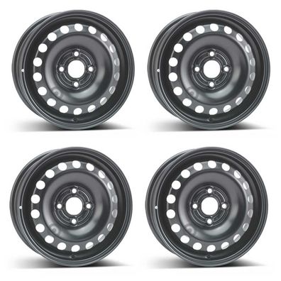 4 Stahlfelgen Alcar 6795 5.0Jx14 ET35 4x100 für Skoda Citigo