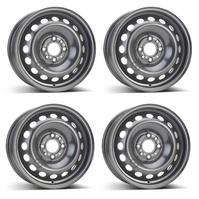 4 Stahlfelgen Alcar 6805 5.5Jx14 ET44 4x98 für Fiat Fiorino/Fiorino Van