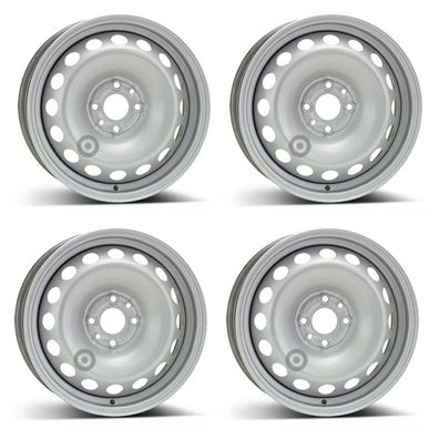 4 Stahlfelgen Alcar 6815 5.5Jx15 ET32 4x98 für Fiat Doblo