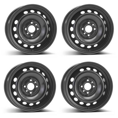 4 Stahlfelgen Alcar 6875 6.0Jx14 ET40 4x98 für Fiat Idea