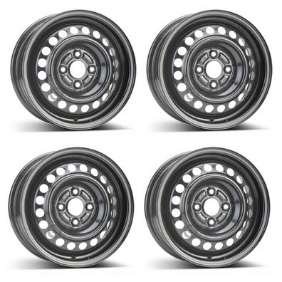 4 Stahlfelgen Alcar 6885 5.5Jx14 ET45 4x100 für Honda Jazz