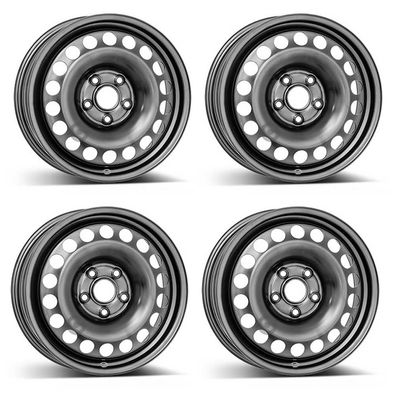 4 Stahlfelgen Alcar 7025 6.5Jx16 ET48 5x112 für Volkswagen Touran