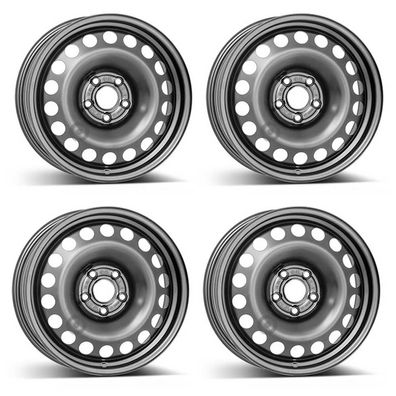 4 Stahlfelgen Alcar 7035 6.5Jx16 ET41 5x105 für Opel Astra