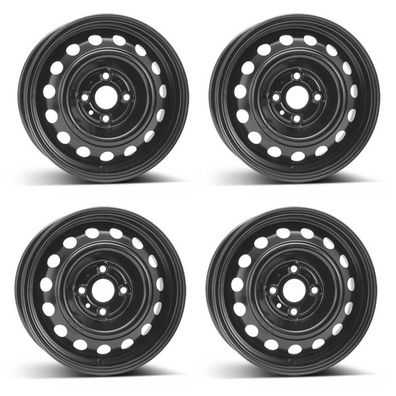 4 Stahlfelgen Alcar 7230 5.5Jx14 ET46 4x100 für Kia Rio