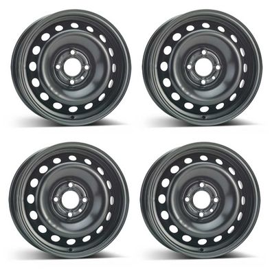 4 Stahlfelgen Alcar 7320 5.5Jx14 ET29 4x100 für Renault Twingo