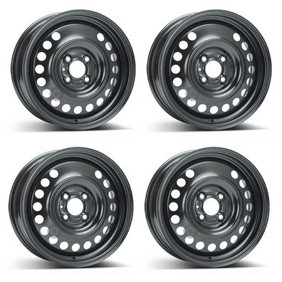4 Stahlfelgen Alcar 7340 5.5Jx15 ET40 4x100 für Nissan Note