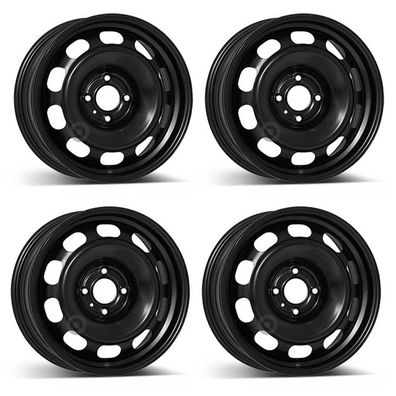 4 Stahlfelgen Alcar 7432 6.5Jx16 ET32 4x108 für Peugeot 2008 208