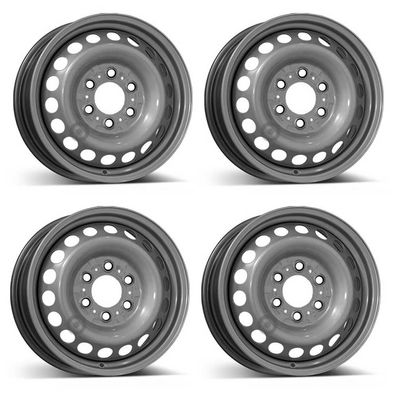 4 Stahlfelgen Alcar 7488 6.5Jx16 ET62 6x130 für Mercedes Benz Sprinter