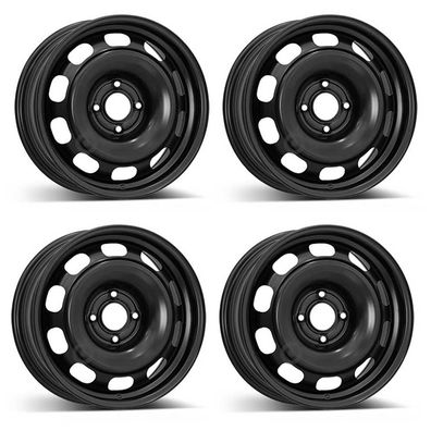 4 Stahlfelgen Alcar 7493 6.5Jx16 ET38 4x108 für Opel Corsa
