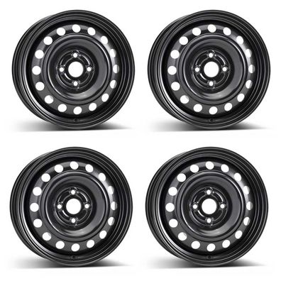 4 Stahlfelgen Alcar 7530 5.5Jx15 ET36 4x100 für Kia Rio