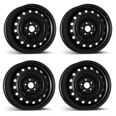 4 Stahlfelgen Alcar 7552 6.5Jx16 ET55 5x100 für Subaru Impreza