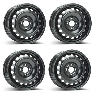 4 Stahlfelgen Alcar 7575 6.0Jx15 ET44 4x100 für Renault Kangoo