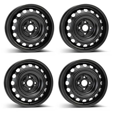 4 Stahlfelgen Alcar 7615 5.0Jx15 ET39 4x100 für Toyota Yaris