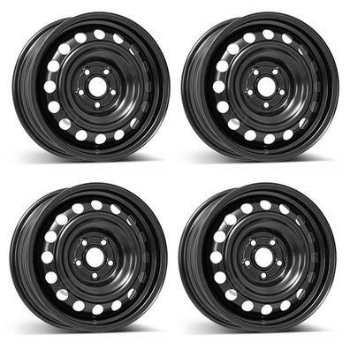 4 Stahlfelgen Alcar 7616 6.0Jx15 ET45 5x100 für Toyota Yaris