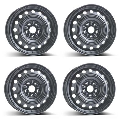 4 Stahlfelgen Alcar 7625 6.5Jx16 ET39 5x114,3 für Toyota Avensis Prius Verso
