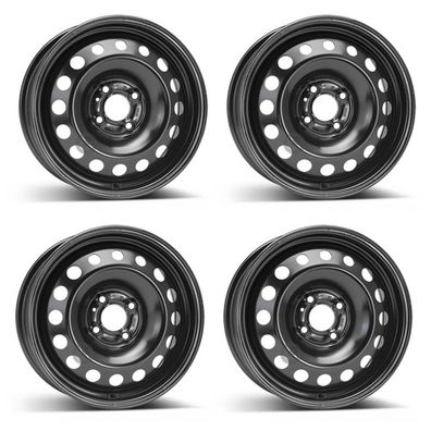 4 Stahlfelgen Alcar 7715 6.0Jx15 ET43 4x100 für Renault Clio