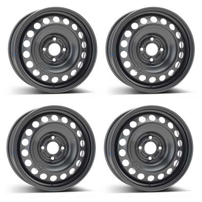 4 Stahlfelgen Alcar 7775 6.0Jx15 ET40 4x100 für Dacia Dokker Lodgy