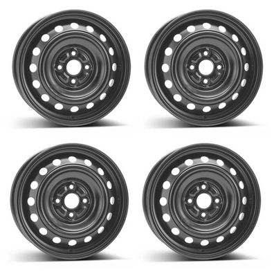 4 Stahlfelgen Alcar 7890 5.5Jx15 ET45 4x100 für Daihatsu Charade