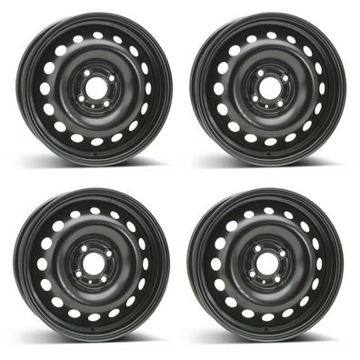 4 Stahlfelgen Alcar 7935 5.5Jx15 ET43 4x100 für Renault Clio Grand Modus Modus