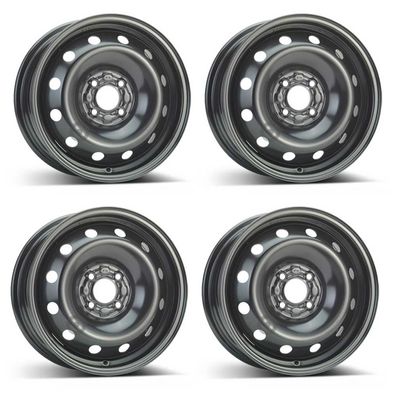 4 Stahlfelgen Alcar 8175 6.0Jx15 ET43 4x100 für Renault Clio Megane Scenic Thalia