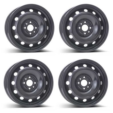 4 Stahlfelgen Alcar 8185 6.0Jx15 ET40 4x98 für Fiat 500 Idea