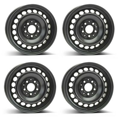 4 Stahlfelgen Alcar 8245 6.0Jx15 ET44 5x112 für Mercedes Benz A B