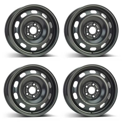 4 Stahlfelgen Alcar 8380 6.0Jx15 ET38 5x100 für Audi A3