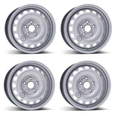 4 Stahlfelgen Alcar 8385 6.0Jx15 ET47 5x112 für Volkswagen Caddy