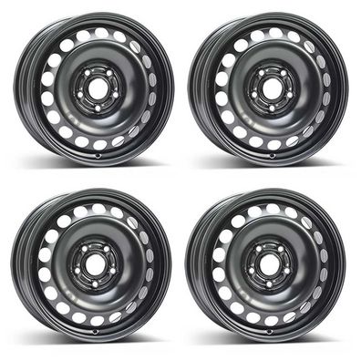 4 Stahlfelgen Alcar 8426 6.5Jx16 ET41 5x112 für Volkswagen Passat