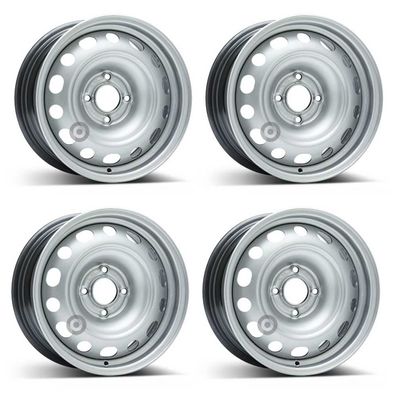 4 Stahlfelgen Alcar 8477 6.5Jx15 ET27 4x108 für Peugeot Partner