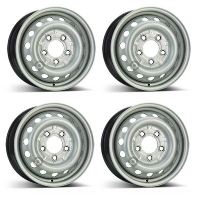 4 Stahlfelgen Alcar 8555 6.0Jx15 ET75 5x130 für Mercedes Benz Sprinter