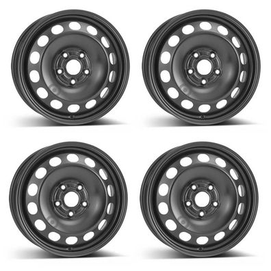 4 Stahlfelgen Alcar 8667 6.5Jx16 ET46 5x112 für Volkswagen Golf